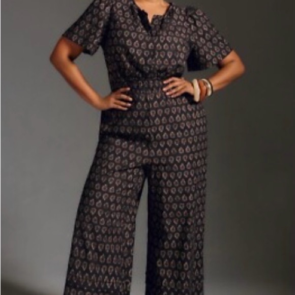 Anthropologie Pants - Anthropologie The Summerset Patterned Jumpsuit